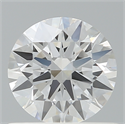 Lab Created Diamond 0.73 Carats, Round with Ideal Cut, D Color, VVS2 Clarity and Certified by IGI