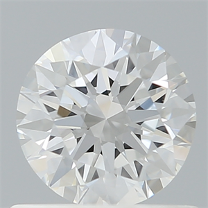 Picture of Lab Created Diamond 0.70 Carats, Round with Ideal Cut, D Color, VS1 Clarity and Certified by IGI