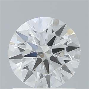 Picture of Lab Created Diamond 1.11 Carats, Round with Ideal Cut, E Color, VVS2 Clarity and Certified by IGI