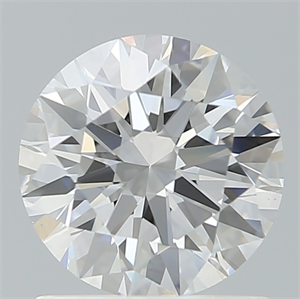 Picture of Lab Created Diamond 1.17 Carats, Round with Ideal Cut, E Color, VS2 Clarity and Certified by IGI