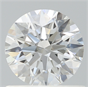 Lab Created Diamond 0.78 Carats, Round with Ideal Cut, D Color, VS1 Clarity and Certified by IGI
