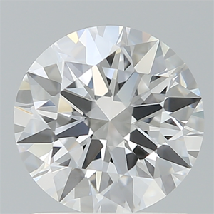 Picture of Lab Created Diamond 1.30 Carats, Round with Ideal Cut, E Color, VVS2 Clarity and Certified by IGI