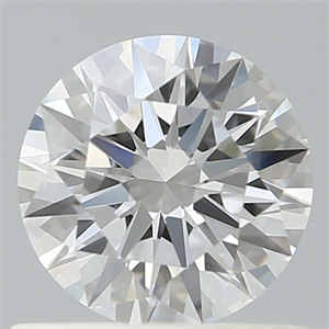 Picture of Lab Created Diamond 0.73 Carats, Round with Ideal Cut, D Color, VVS2 Clarity and Certified by IGI