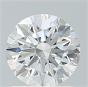 Lab Created Diamond 1.23 Carats, Round with Ideal Cut, D Color, VVS2 Clarity and Certified by IGI