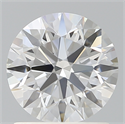 Lab Created Diamond 1.31 Carats, Round with Ideal Cut, D Color, VS1 Clarity and Certified by IGI