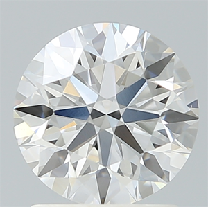 Picture of Lab Created Diamond 1.65 Carats, Round with Ideal Cut, E Color, VS1 Clarity and Certified by IGI