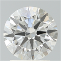 Del inventario de diamantes de laboratorio, 1.86 quilates, Redondo , Color F, claridad VS1 y certificado IGI