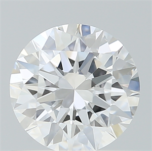 Picture of Lab Created Diamond 0.71 Carats, Round with Excellent Cut, D Color, VVS2 Clarity and Certified by IGI