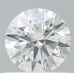 Picture of Lab Created Diamond 0.73 Carats, Round with Ideal Cut, D Color, VS1 Clarity and Certified by IGI