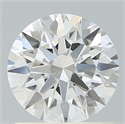Lab Created Diamond 1.09 Carats, Round with Ideal Cut, D Color, VS1 Clarity and Certified by IGI