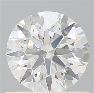 Picture of Lab Created Diamond 0.72 Carats, Round with Ideal Cut, D Color, VS1 Clarity and Certified by IGI