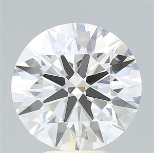 Picture of Lab Created Diamond 6.31 Carats, Round with Ideal Cut, G Color, VS1 Clarity and Certified by IGI