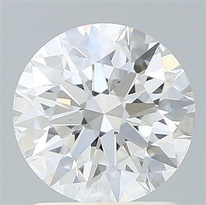 Picture of Lab Created Diamond 1.65 Carats, Round with Ideal Cut, E Color, VS1 Clarity and Certified by IGI