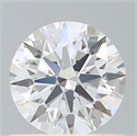 Del inventario de diamantes de laboratorio, 0.71 quilates, Redondo , Color D, claridad VVS2 y certificado IGI