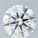 Lab Created Diamond 6.33 Carats, Round with Ideal Cut, G Color, VS1 Clarity and Certified by IGI