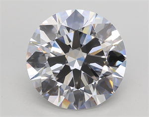 Picture of Lab Created Diamond 11.16 Carats, Round with Ideal Cut, E Color, VVS2 Clarity and Certified by IGI