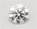 Lab Created Diamond 0.93 Carats, Round with ideal Cut, D Color, vvs2 Clarity and Certified by IGI