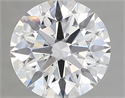 Del inventario de diamantes de laboratorio, 2.18 quilates, Redondo , Color D, claridad vvs2 y certificado IGI