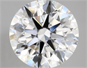 Lab Created Diamond 5.11 Carats, Round with ideal Cut, E Color, vvs2 Clarity and Certified by IGI