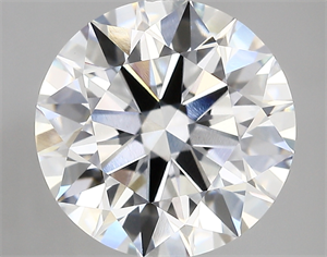 Picture of Lab Created Diamond 5.11 Carats, Round with ideal Cut, E Color, vvs2 Clarity and Certified by IGI