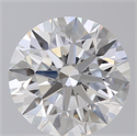 Lab Created Diamond 1.06 Carats, Round with Excellent Cut, E Color, VVS1 Clarity and Certified by IGI