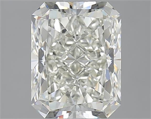Picture of 2.51 Carats, Radiant L Color, VS1 Clarity and Certified by GIA
