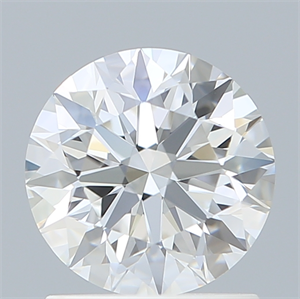 Picture of Lab Created Diamond 1.31 Carats, Round with Excellent Cut, E Color, VVS2 Clarity and Certified by IGI