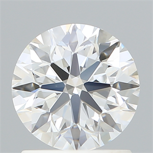 Foto Del inventario de diamantes de laboratorio, 1.29 quilates, Redondo , Color E, claridad VVS2 y certificado IGI de
