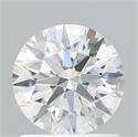 Lab Created Diamond 1.17 Carats, Round with Ideal Cut, D Color, VVS1 Clarity and Certified by IGI