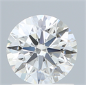 Del inventario de diamantes de laboratorio, 1.09 quilates, Redondo , Color F, claridad VVS1 y certificado IGI