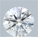 Lab Created Diamond 1.09 Carats, Round with Ideal Cut, F Color, VVS1 Clarity and Certified by IGI