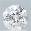 Del inventario de diamantes de laboratorio, 1.05 quilates, Redondo , Color E, claridad VVS2 y certificado IGI