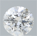 Del inventario de diamantes de laboratorio, 1.30 quilates, Redondo , Color D, claridad VVS2 y certificado IGI