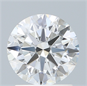 Del inventario de diamantes de laboratorio, 1.54 quilates, Redondo , Color E, claridad VVS1 y certificado IGI