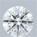 Lab Created Diamond 1.20 Carats, Round with Ideal Cut, D Color, VVS2 Clarity and Certified by IGI