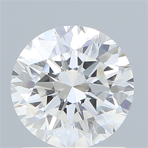 Foto Del inventario de diamantes de laboratorio, 1.23 quilates, Redondo , Color E, claridad VVS1 y certificado IGI de