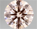 Del inventario de diamantes de laboratorio, 2.97 quilates, Redondo , Color VIVID  PINK, claridad vvs2 y certificado IGI