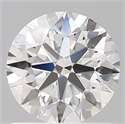 Del inventario de diamantes de laboratorio, 1.08 quilates, Redondo , Color F, claridad VVS2 y certificado IGI