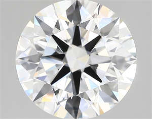 Picture of Lab Created Diamond 4.07 Carats, Round with ideal Cut, E Color, vvs1 Clarity and Certified by IGI