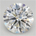 Lab Created Diamond 3.00 Carats, Round with ideal Cut, E Color, vs2 Clarity and Certified by IGI