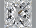 1.21 Carats, Princess H Color, VS2 Clarity and Certified by GIA