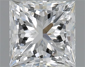 Picture of 1.21 Carats, Princess H Color, VS2 Clarity and Certified by GIA