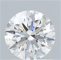 Lab Created Diamond 1.09 Carats, Round with Ideal Cut, E Color, VVS2 Clarity and Certified by IGI