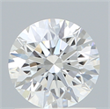 Del inventario de diamantes de laboratorio, 1.04 quilates, Redondo , Color E, claridad VVS2 y certificado IGI