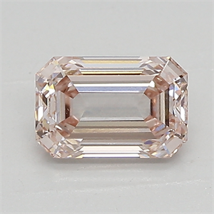 Foto Del inventario de diamantes de laboratorio, 0.98 quilates, Esmeralda , Color FANCY  PINK, claridad vvs2 y certificado IGI de