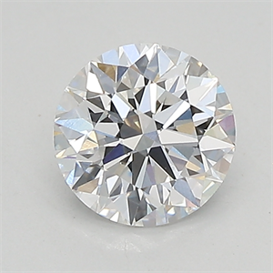 Picture of Lab Created Diamond 0.93 Carats, Round with ideal Cut, D Color, vvs2 Clarity and Certified by IGI
