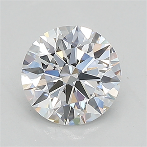 Picture of Lab Created Diamond 0.93 Carats, Round with ideal Cut, D Color, vvs2 Clarity and Certified by IGI