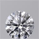 Lab Created Diamond 0.71 Carats, Round with Ideal Cut, D Color, VVS1 Clarity and Certified by IGI