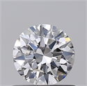 Del inventario de diamantes de laboratorio, 0.71 quilates, Redondo , Color F, claridad VVS2 y certificado IGI
