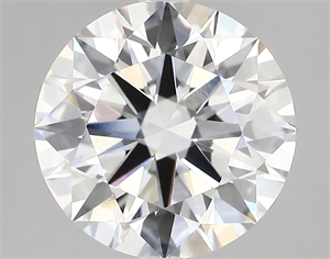 Picture of Lab Created Diamond 4.04 Carats, Round with ideal Cut, D Color, vvs2 Clarity and Certified by IGI